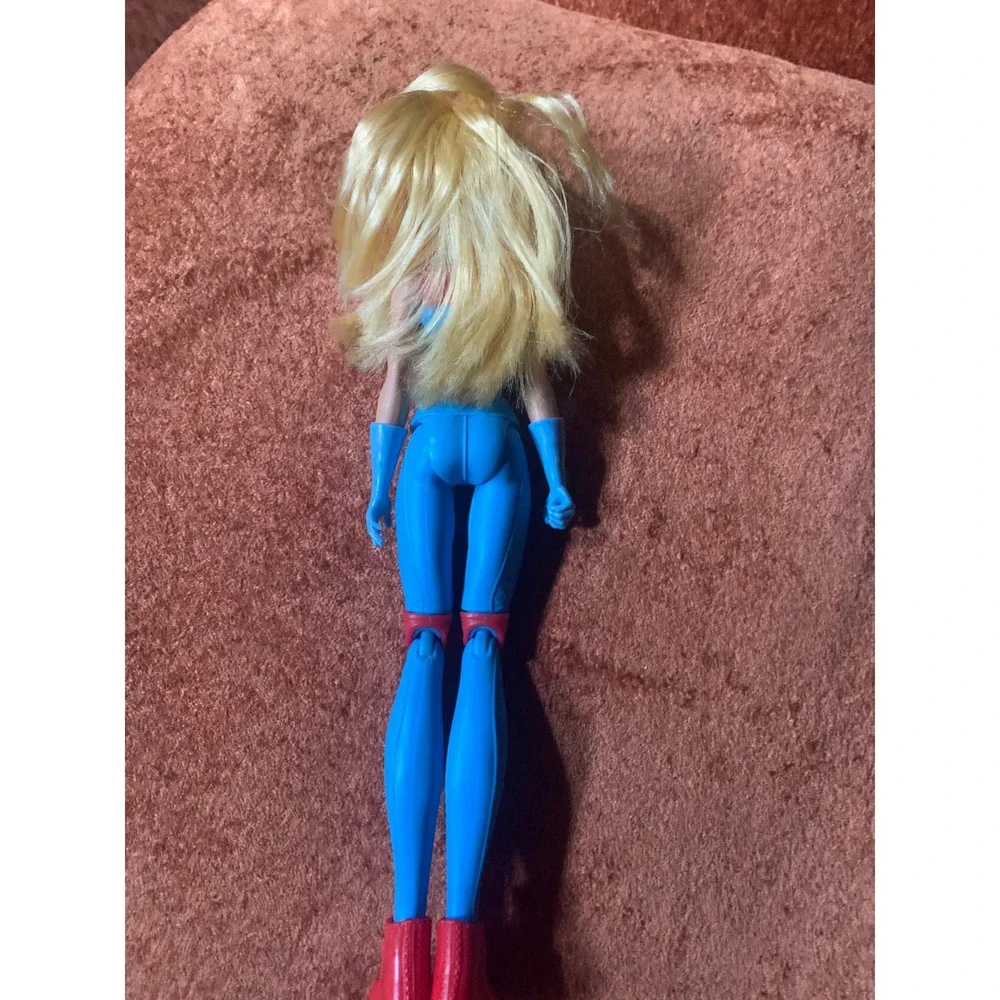 Mattel DC Super Hero Girls Supergirl 12 inch Action Doll 2015 Blonde Blue Red